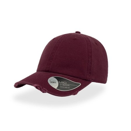 Εξάφυλλο Καπέλο (Alt Dad Hat Destroyed) μπορντώ